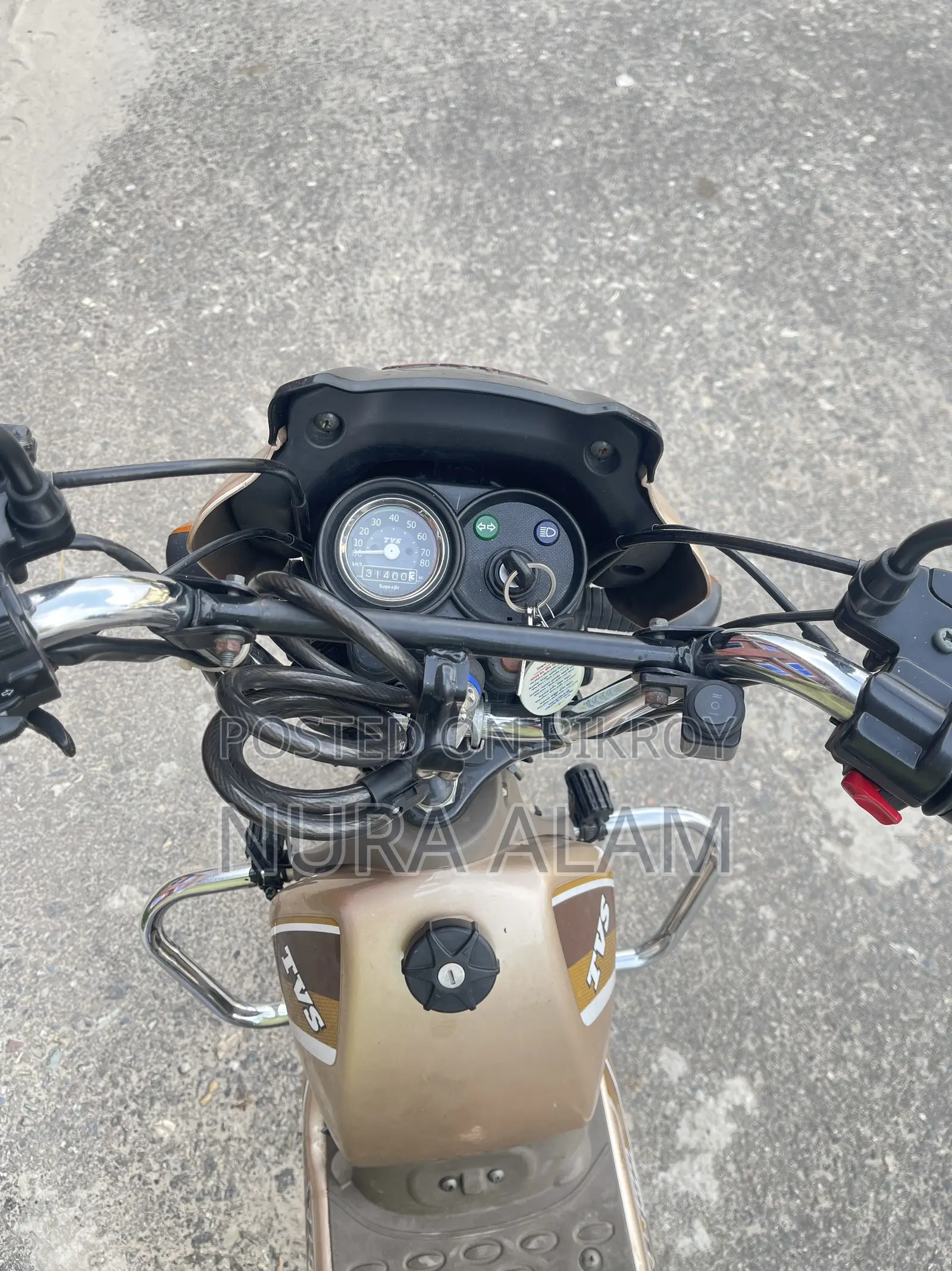 TVS XL 100 Comfort 2023 Brown