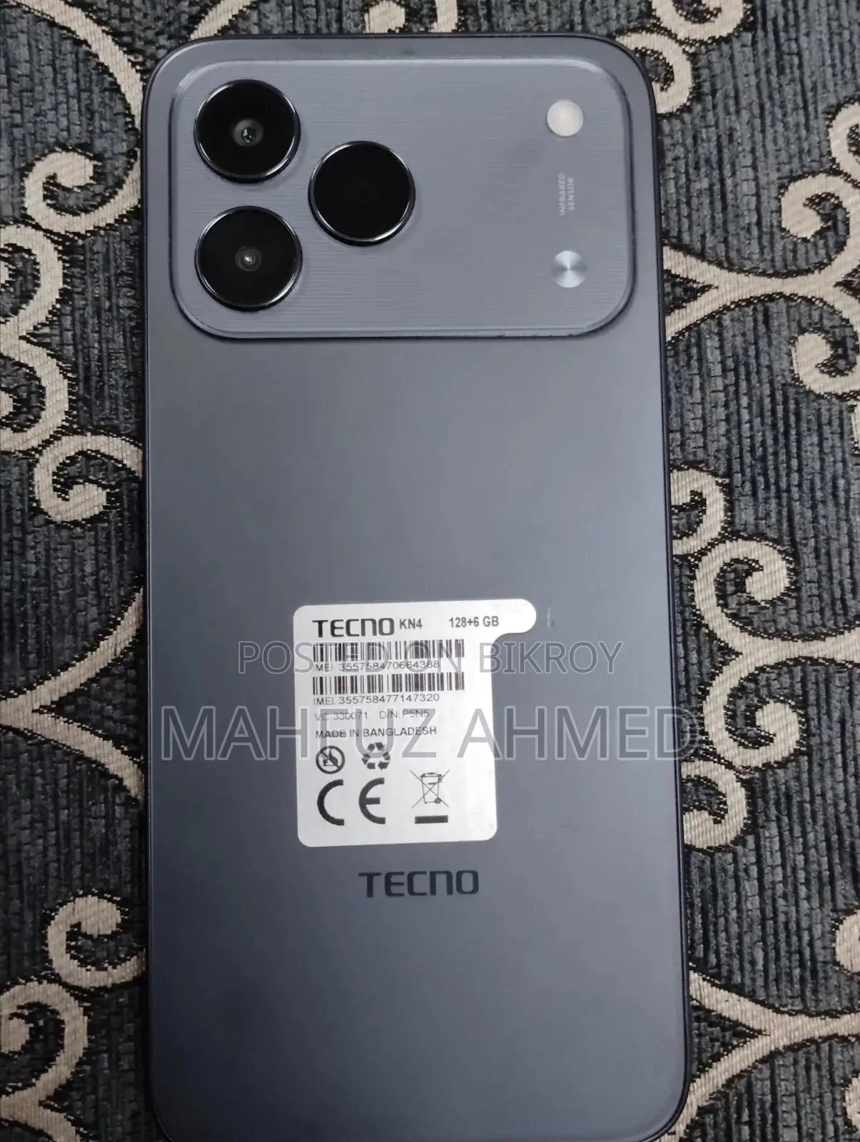 Tecno Spark 50 128 GB Black
