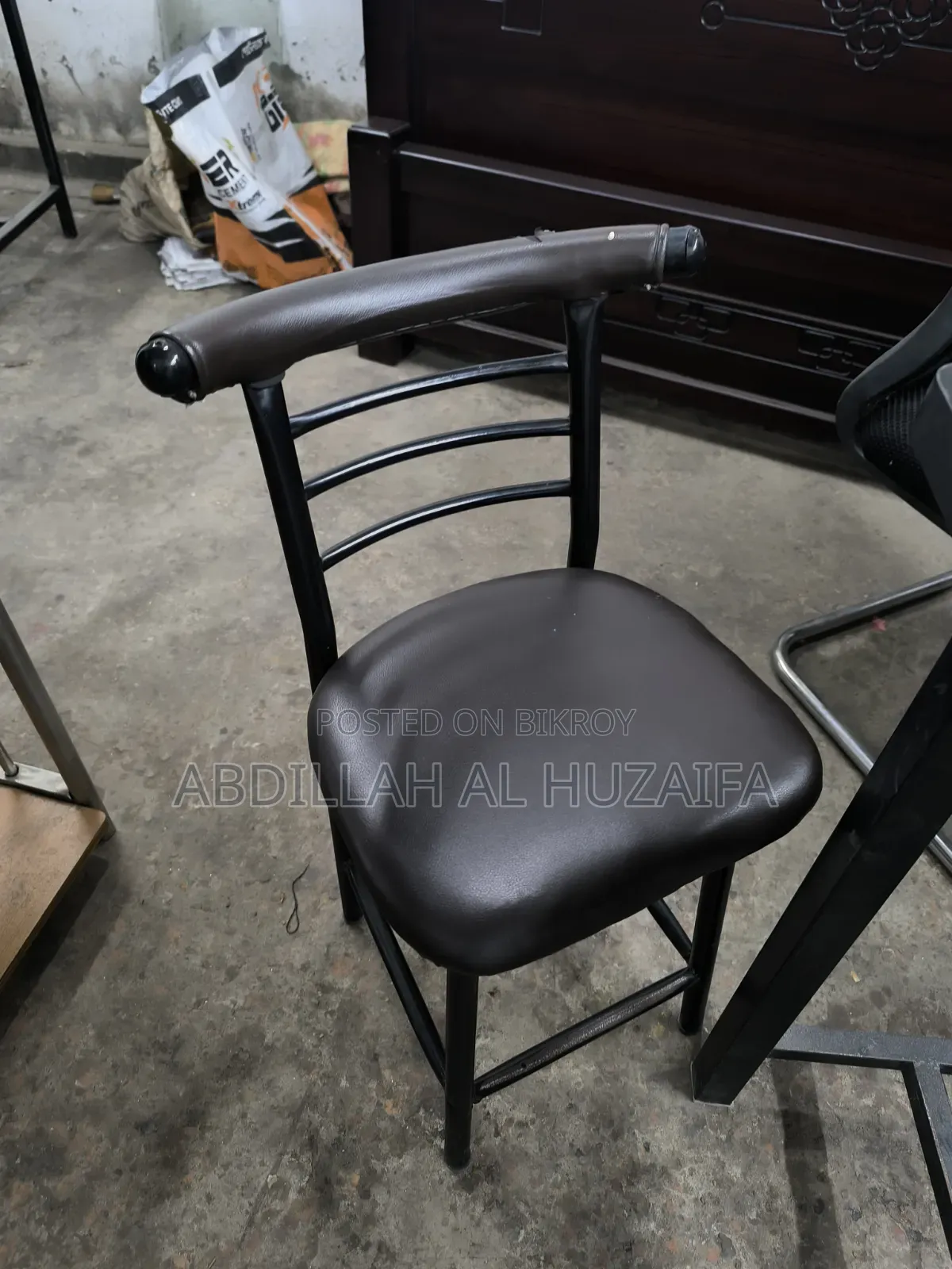 Small chair for coffee shop.