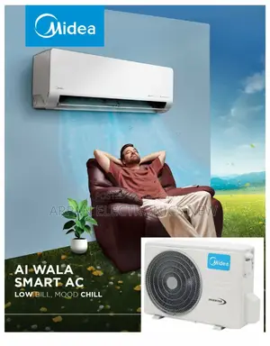 Midea 1 Ton Flash Cool Inverter Air Conditioner (Mse-12crn)