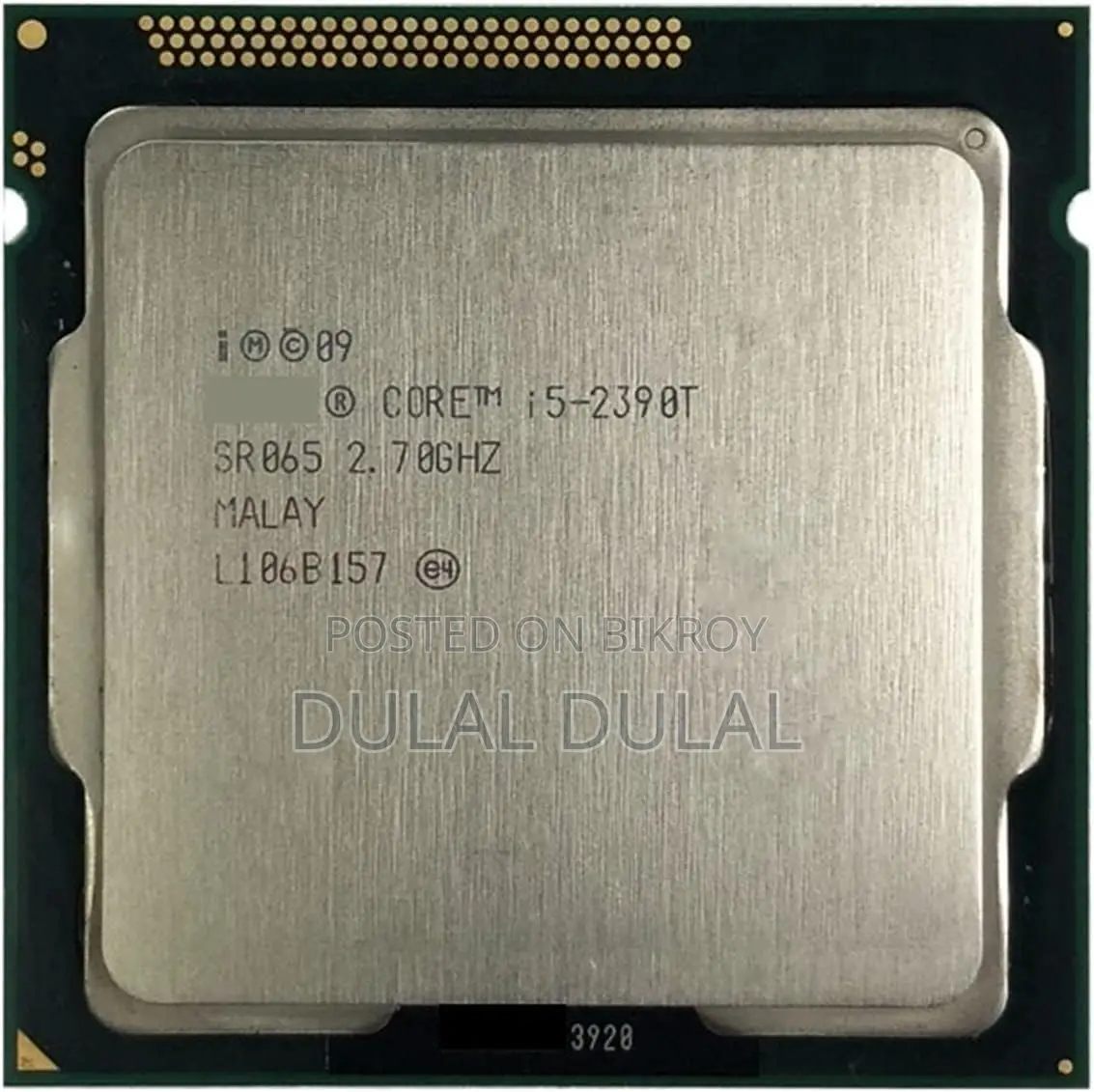 Intel I5 2390t (Low Powered 2nd Generation Processor)