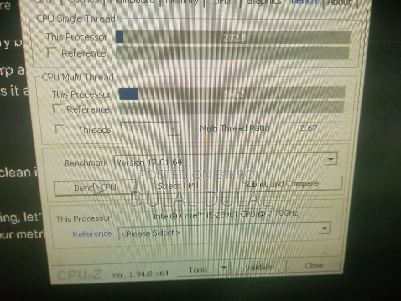 Intel I5 2390t (Low Powered 2nd Generation Processor)