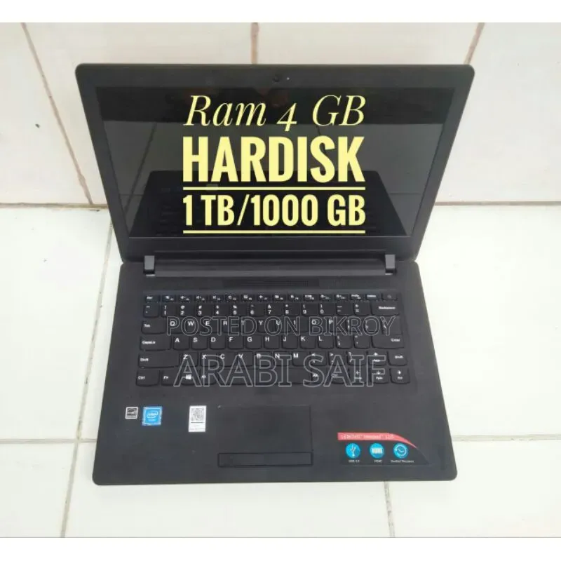Laptop Lenovo IdeaPad 110 4GB Intel Pentium HDD 1T