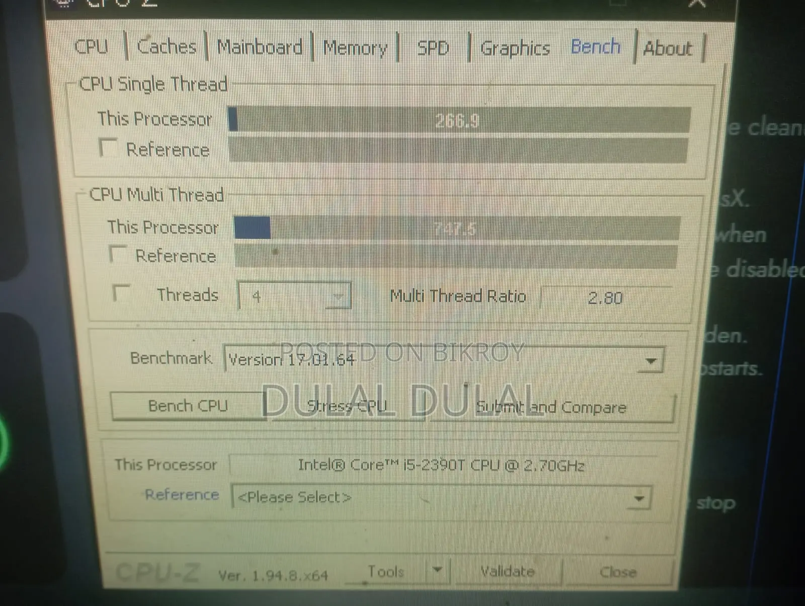 Intel I5 2390t (Low Powered 2nd Generation Processor)