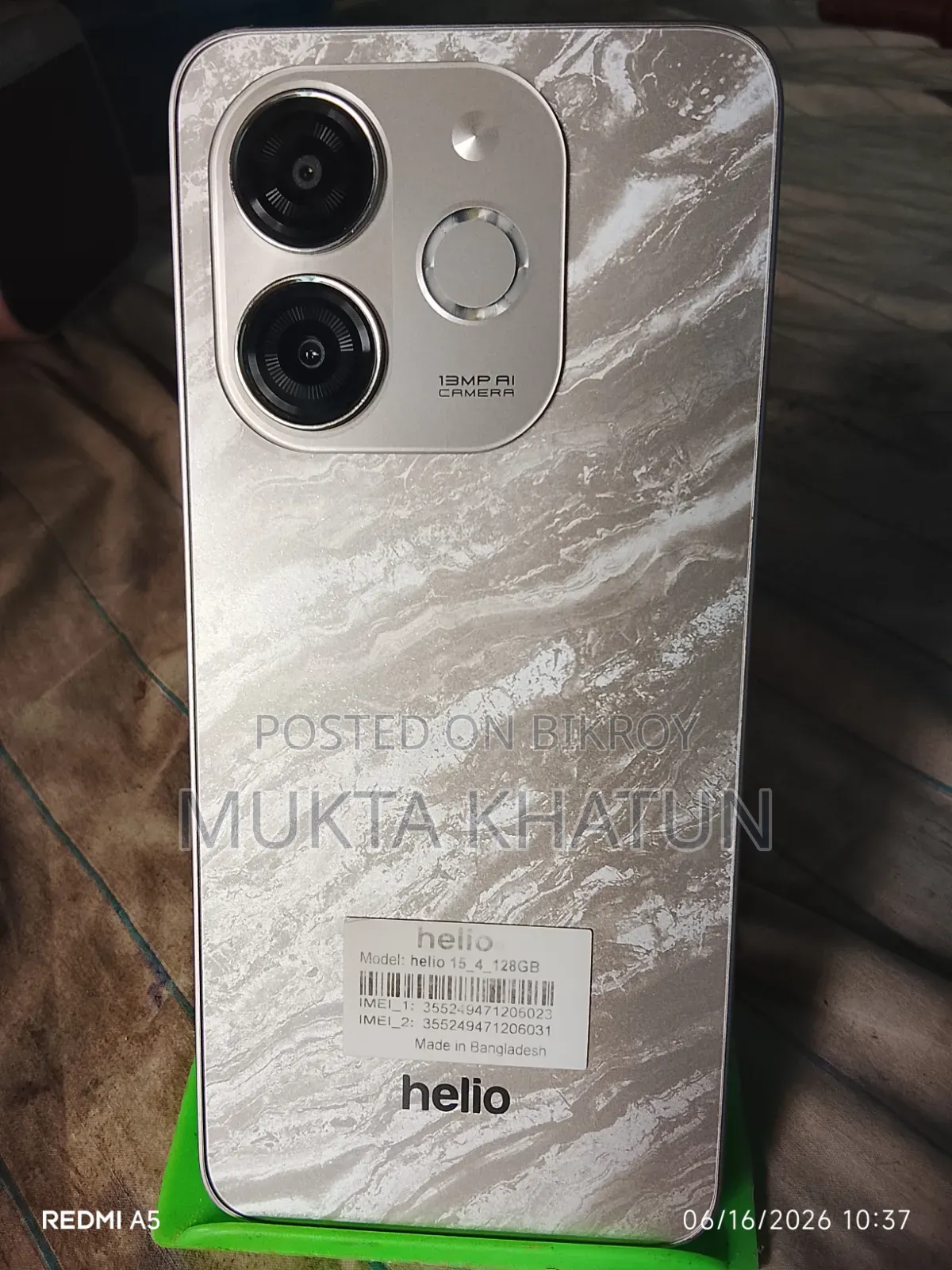 Helio 15 128 GB Rose Gold