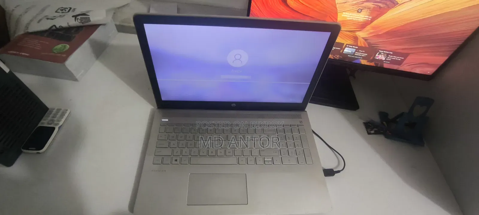 ল্যাপটপ HP Pavilion 15 8GB Intel Core I5 HDD+SSD 1T