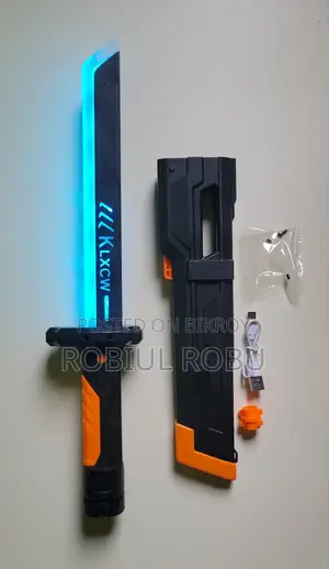 Title: RGB Led Katana Sword Toy With Sound - Rechargeable
