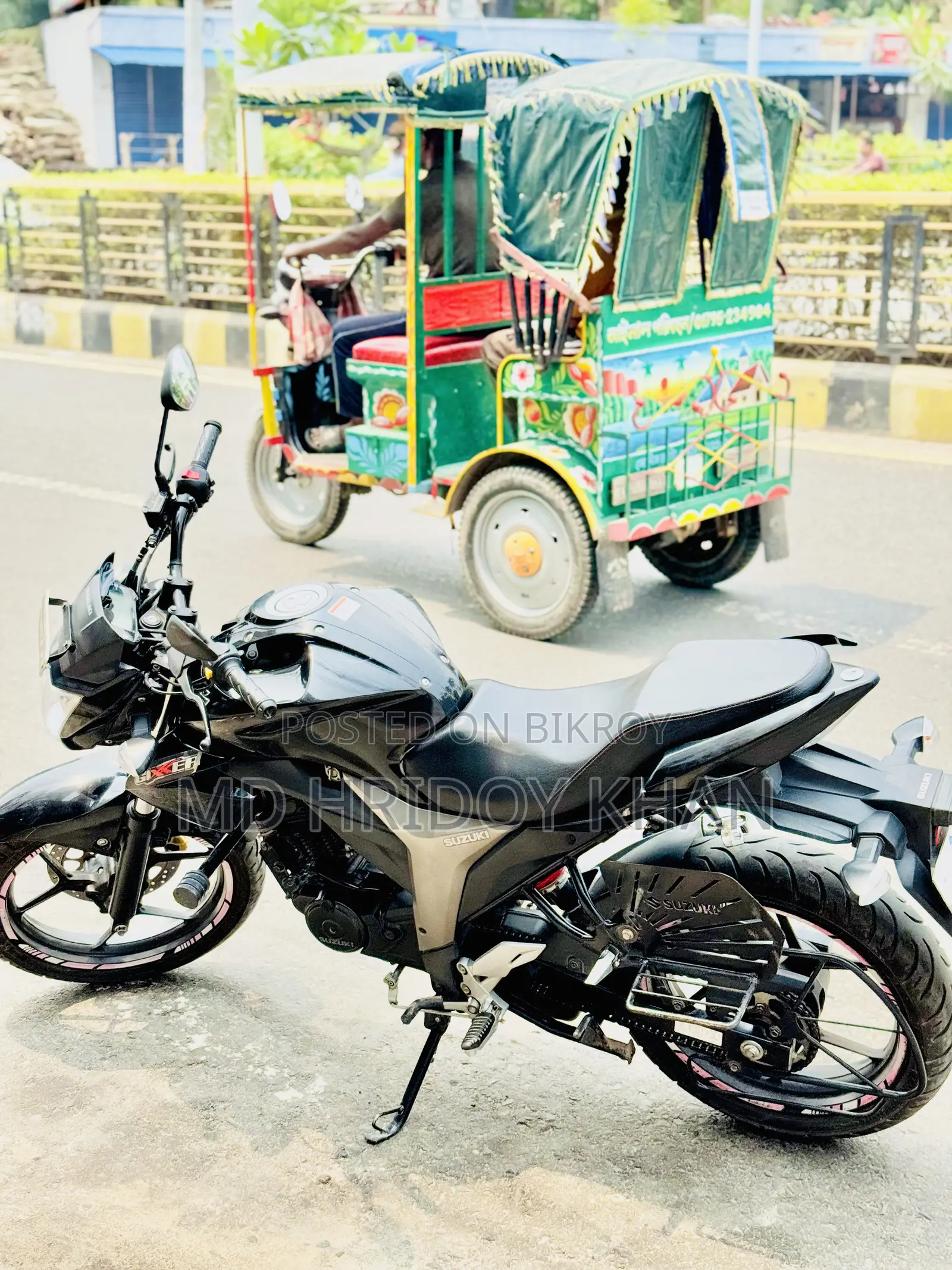 Suzuki Gixxer Monotone 2024 Black