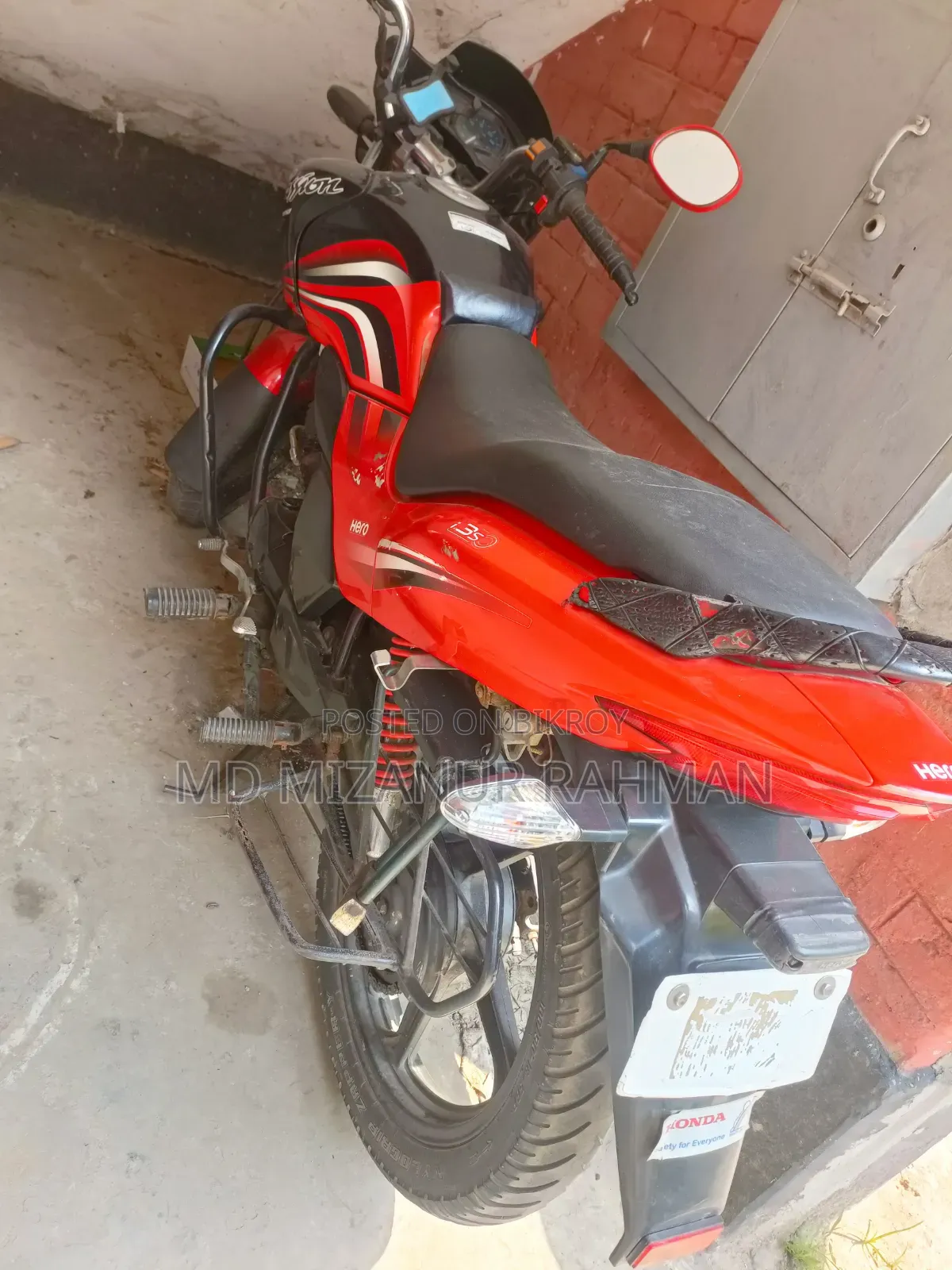 Hero Passion Pro 2019 Red