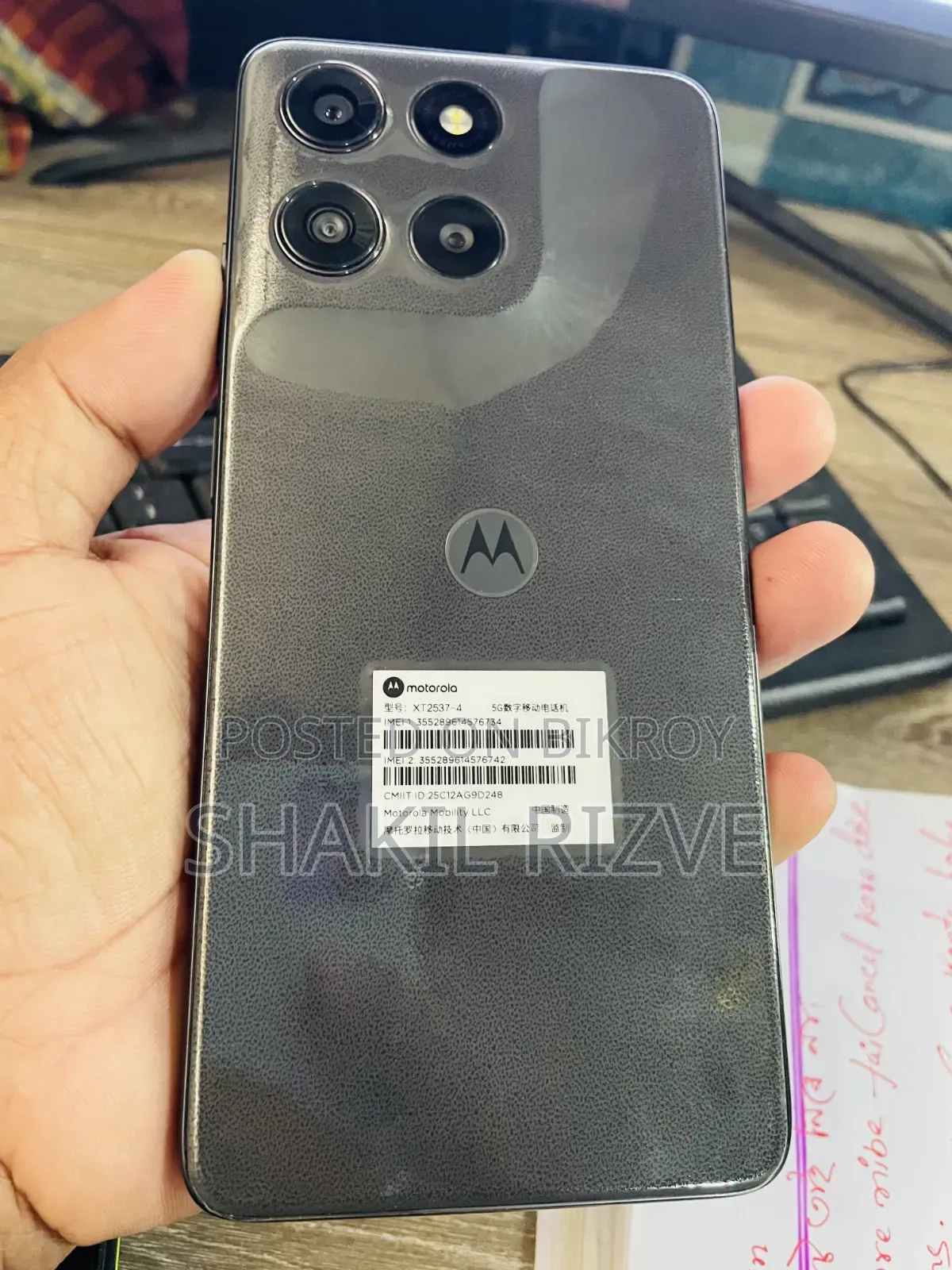 Motorola Moto G100 5G 256 GB Black