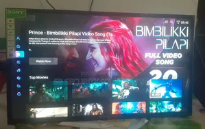 32 Inch Wifi Support Sony Smart TV Full Fresh No Problems