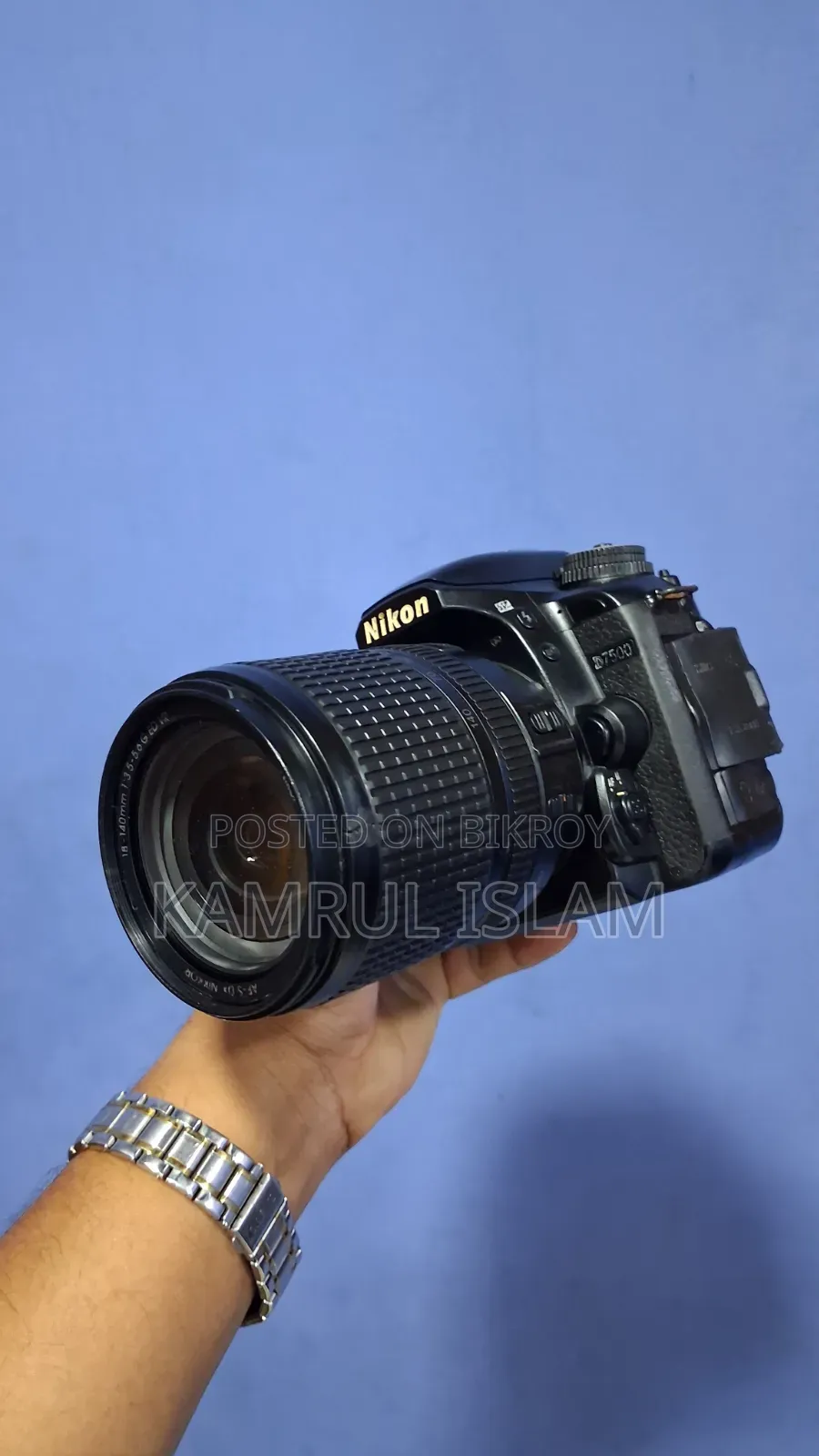 Nikon D7500 18-140vr Lens