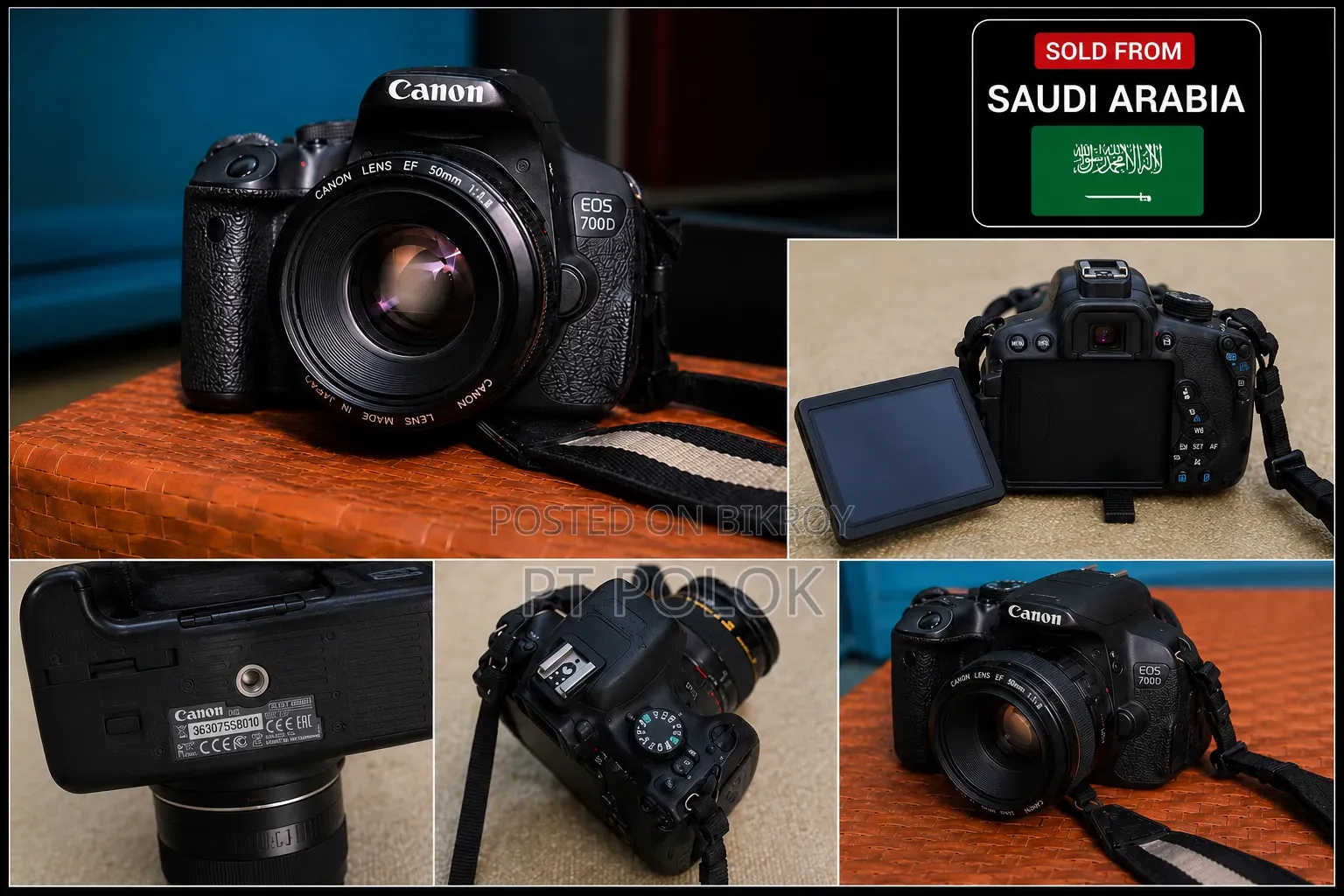 *Canon Eos 700d Dslr+50mm F/1.8 Prime Lens Excellent Condition
