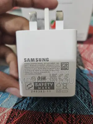 Samsung 45w Super Fast Charger 2.0 Original With Type-C Cable