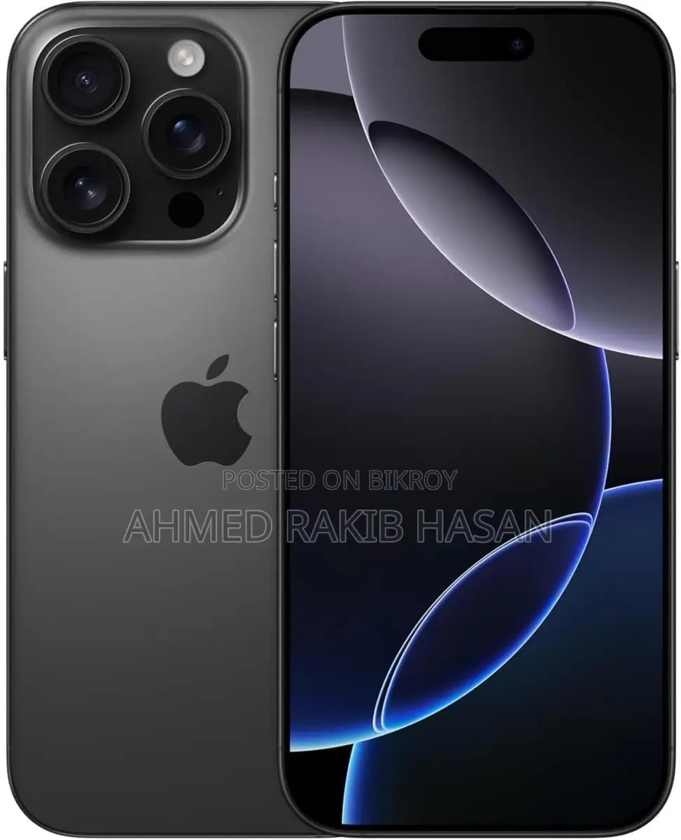 New Apple iPhone 16 Pro Max 1 TB Black