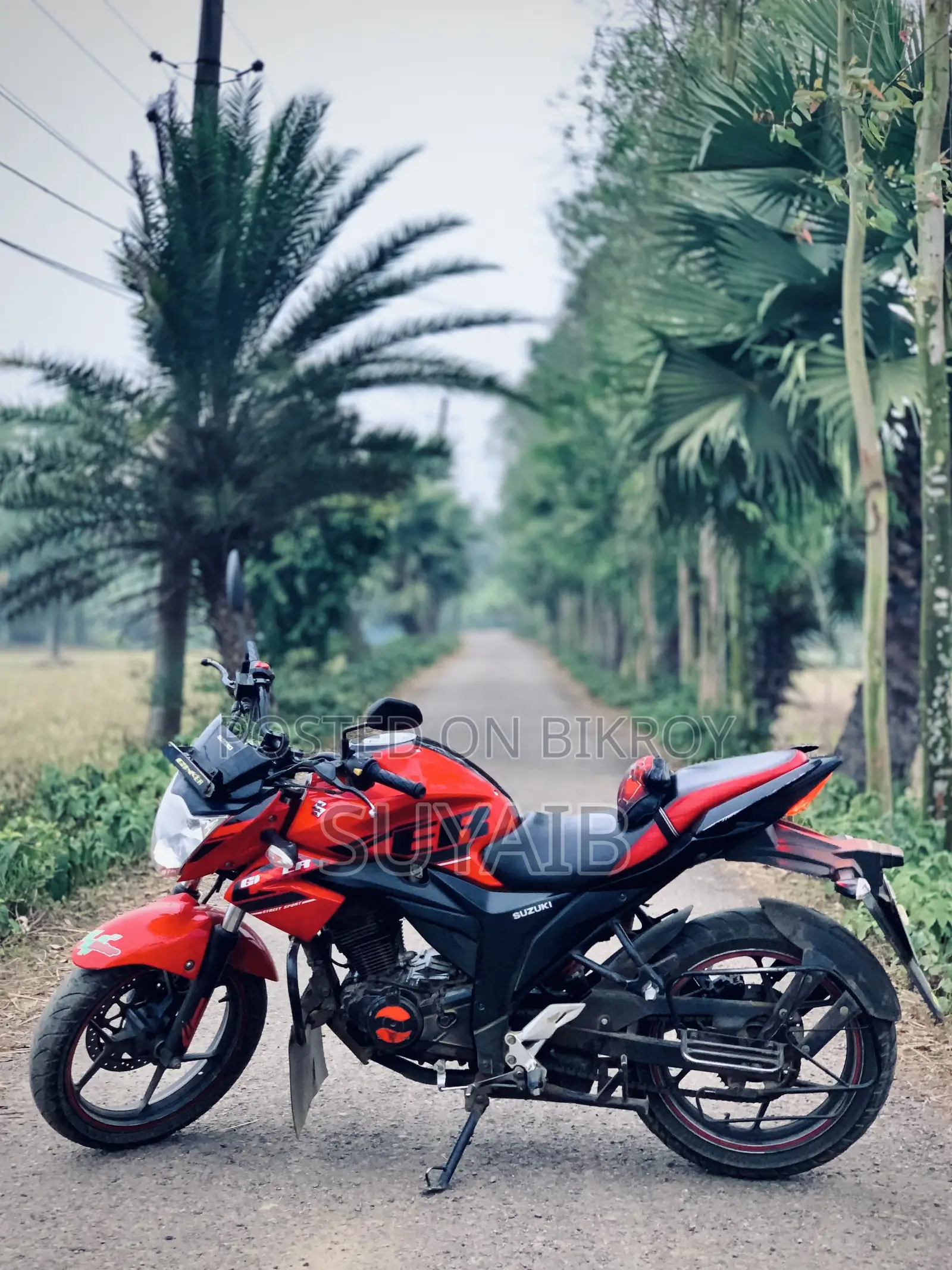 Suzuki Gixxer Monotone 2018 Red