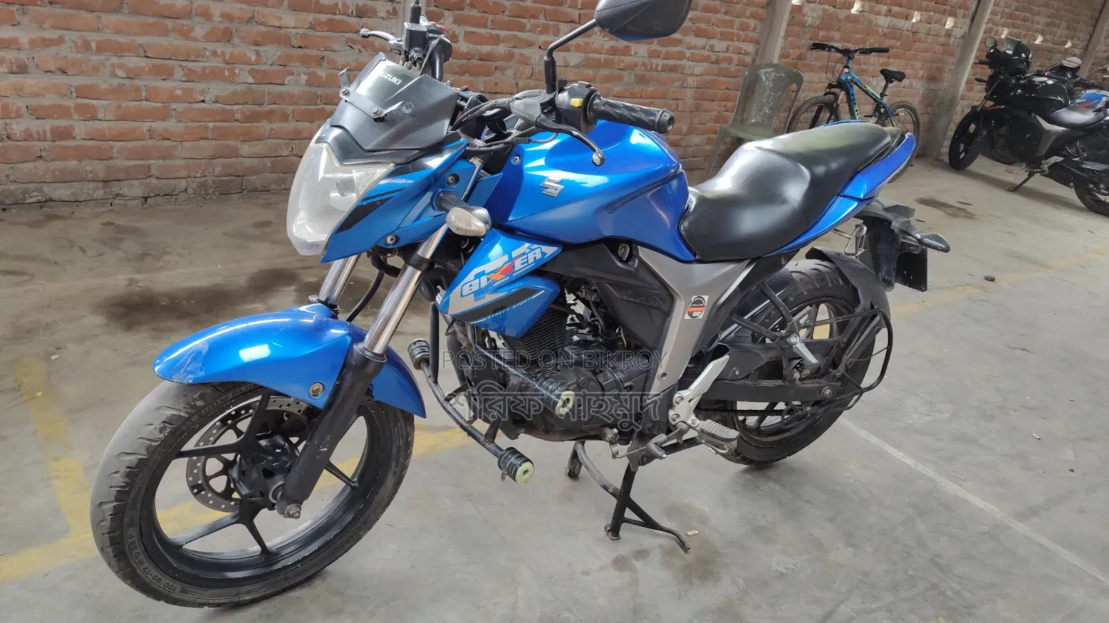 Suzuki Gixxer Monotone 2017 Blue