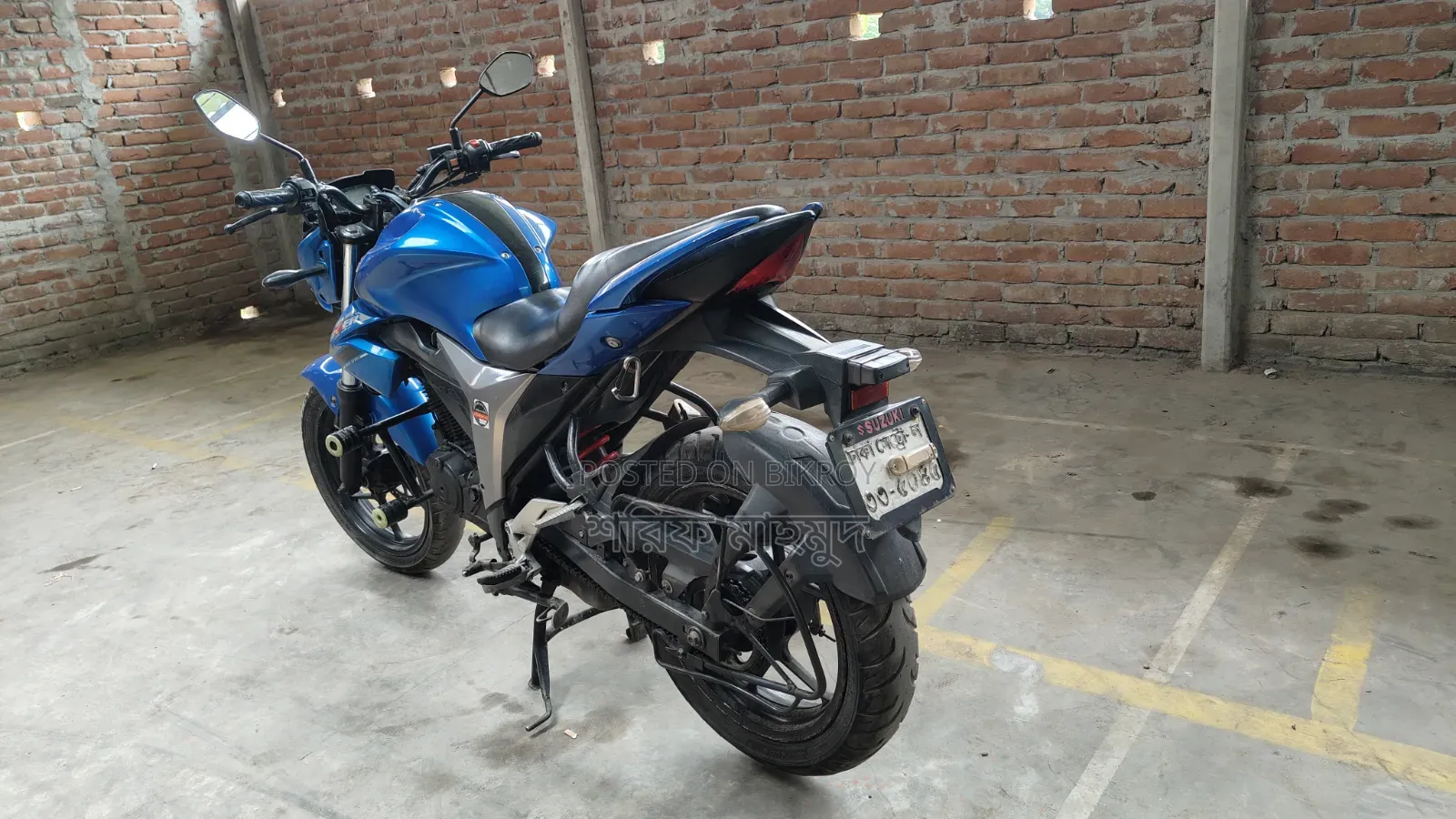 Suzuki Gixxer Monotone 2017 Blue