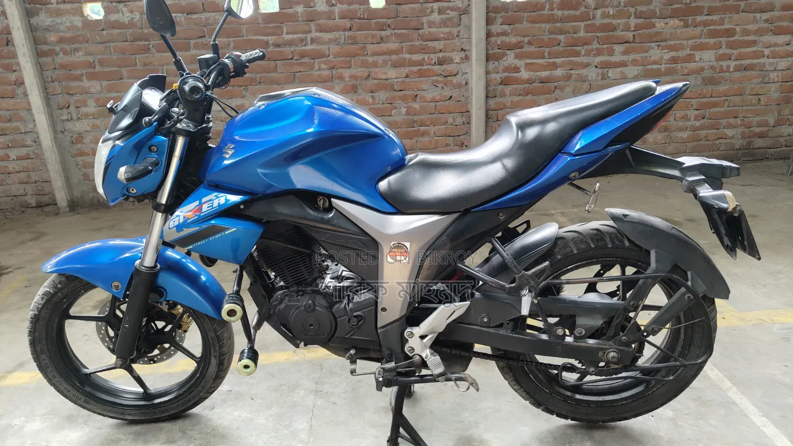 Suzuki Gixxer Monotone 2017 Blue