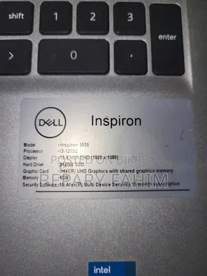 Laptop Dell Inspiron 14 3552 8GB Intel Core i3 SSD 512GB