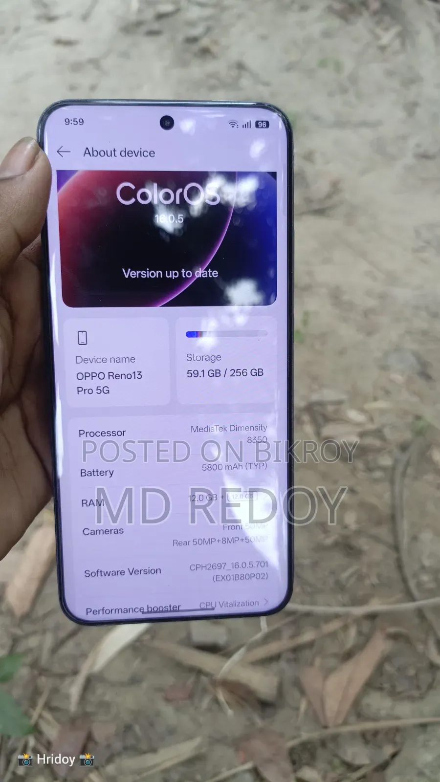 Oppo Reno13 Pro 12 GB Black