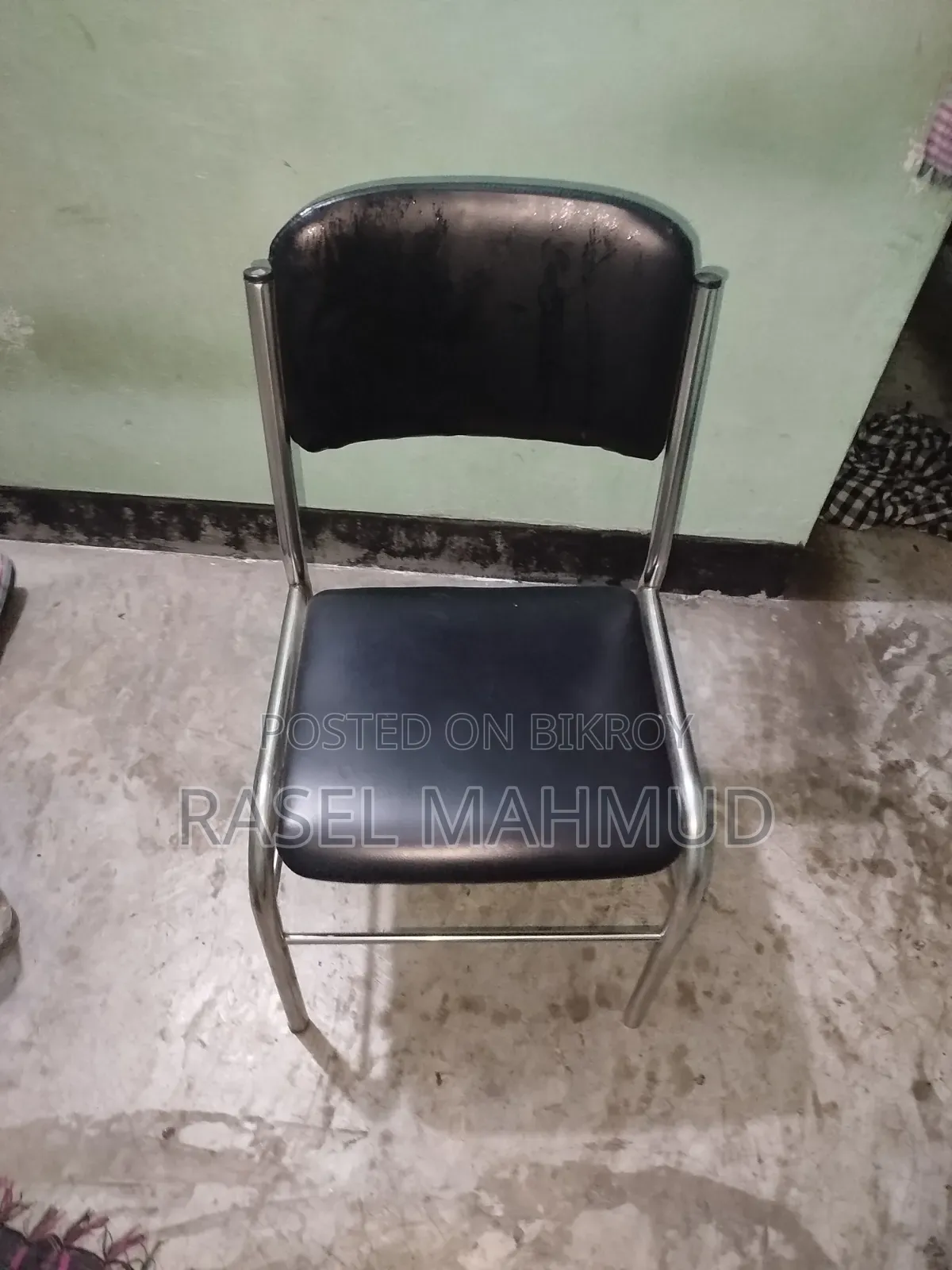 A chair will be sold