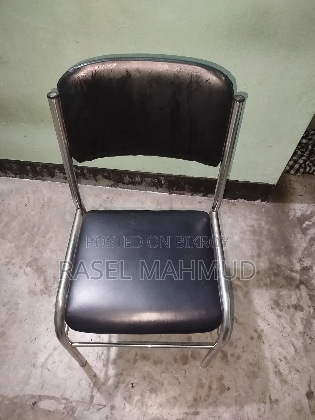 A chair will be sold