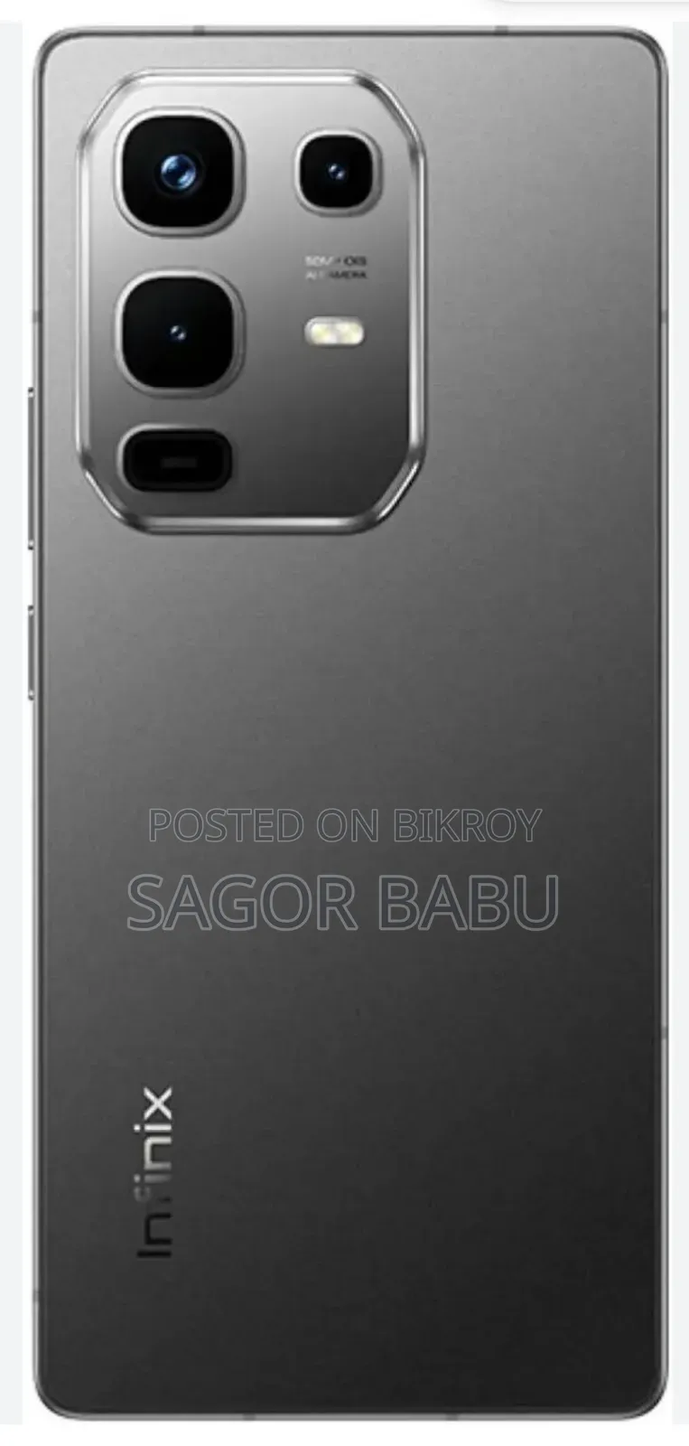 Infinix Note 50 4G 256 GB Black