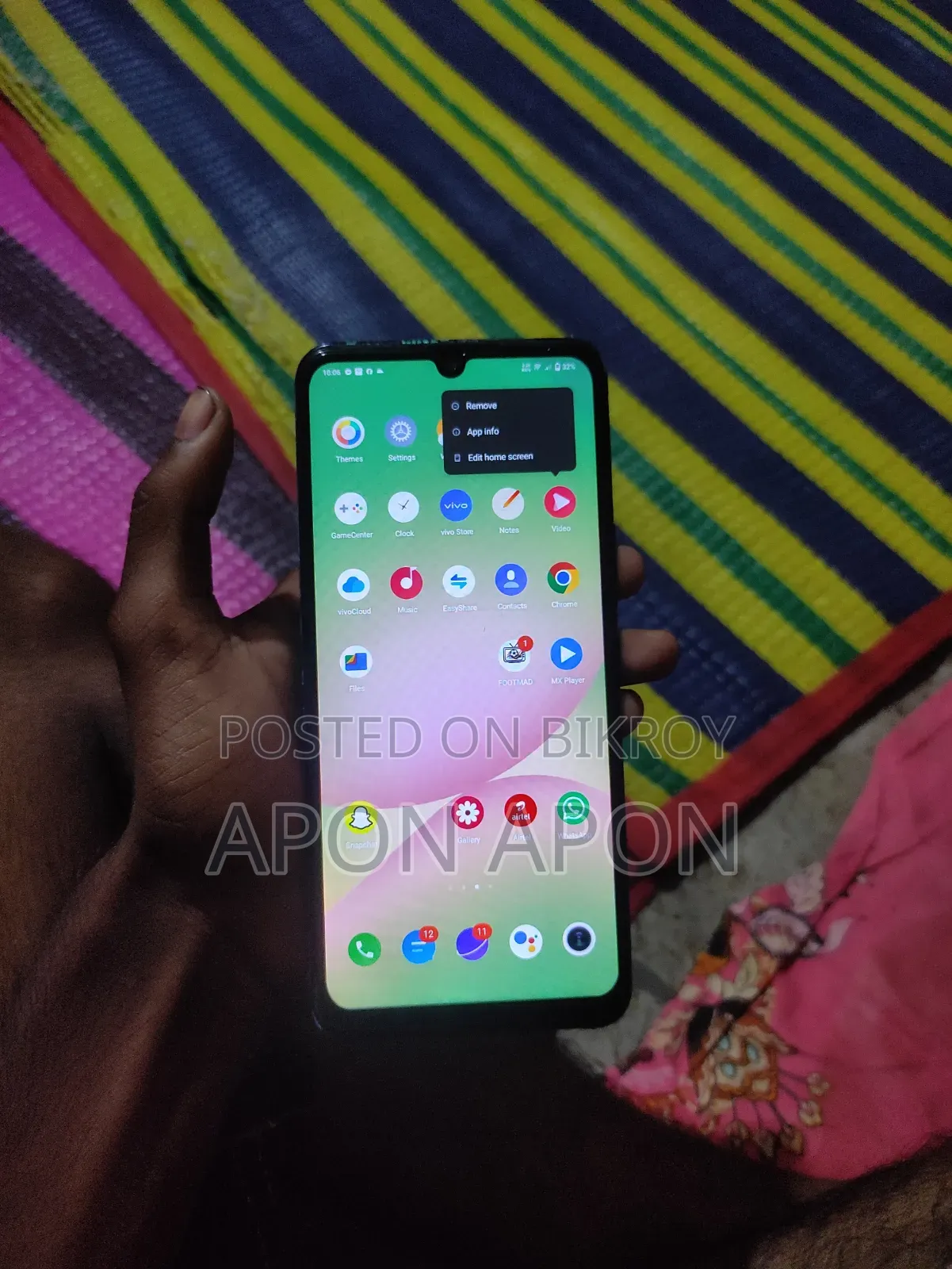 Vivo V21e 128 GB Blue