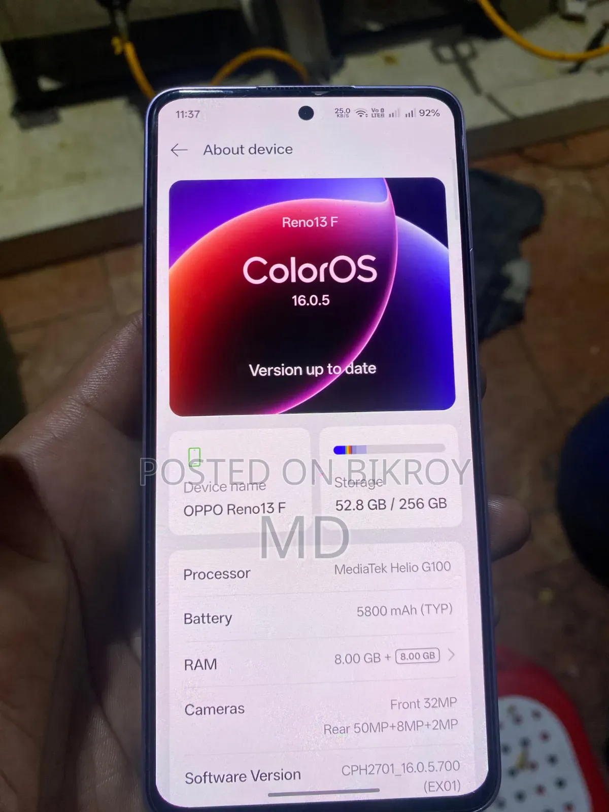 Oppo Reno13 F ২৫৬ জিবি