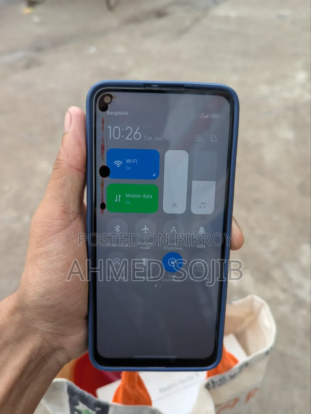 Xiaomi Redmi Note 9 128 GB Blue
