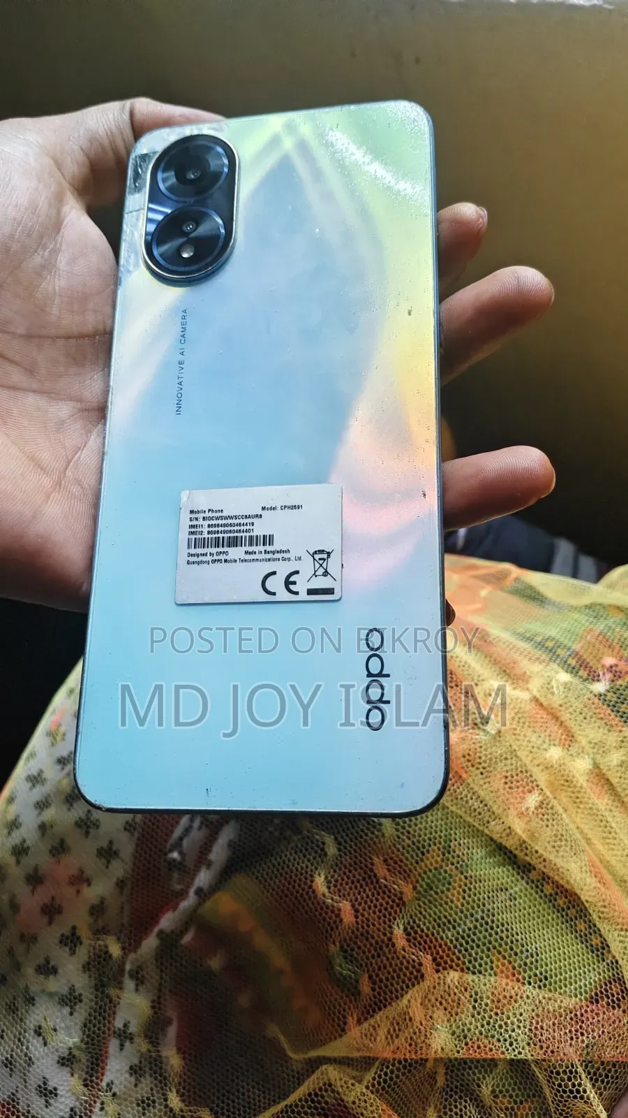 Oppo A18 128 GB White