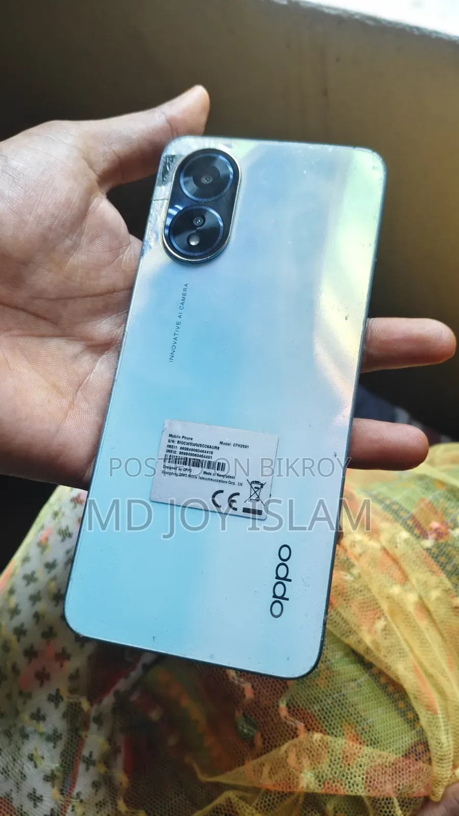Oppo A18 128 GB White