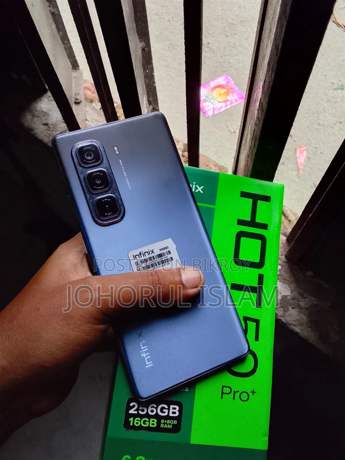 Infinix Hot 50 Pro+ 4G 256 GB Black