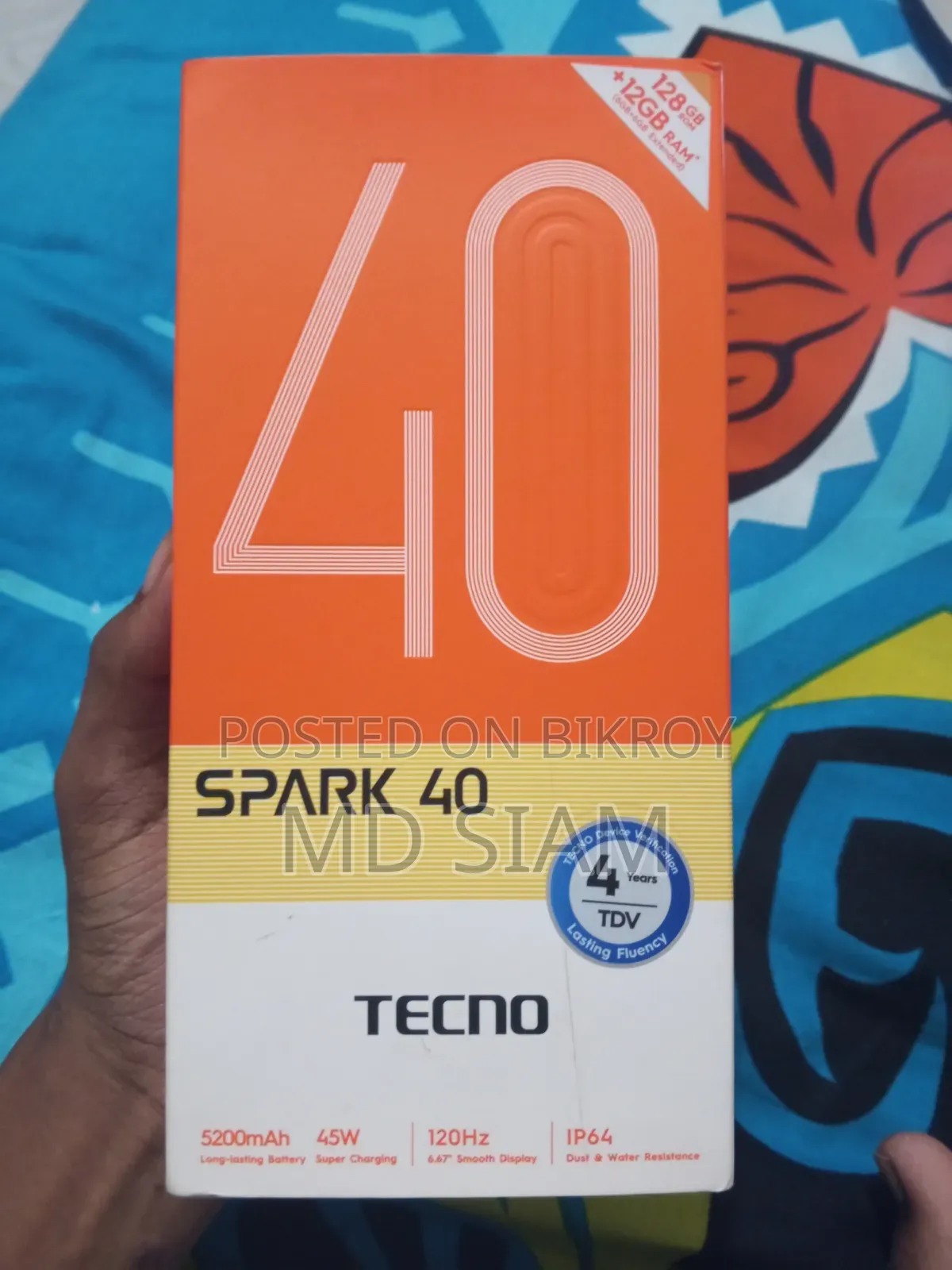 Tecno Spark 40 128 GB White