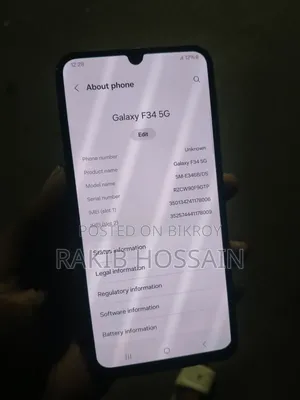 Samsung Galaxy F34 128 GB Black