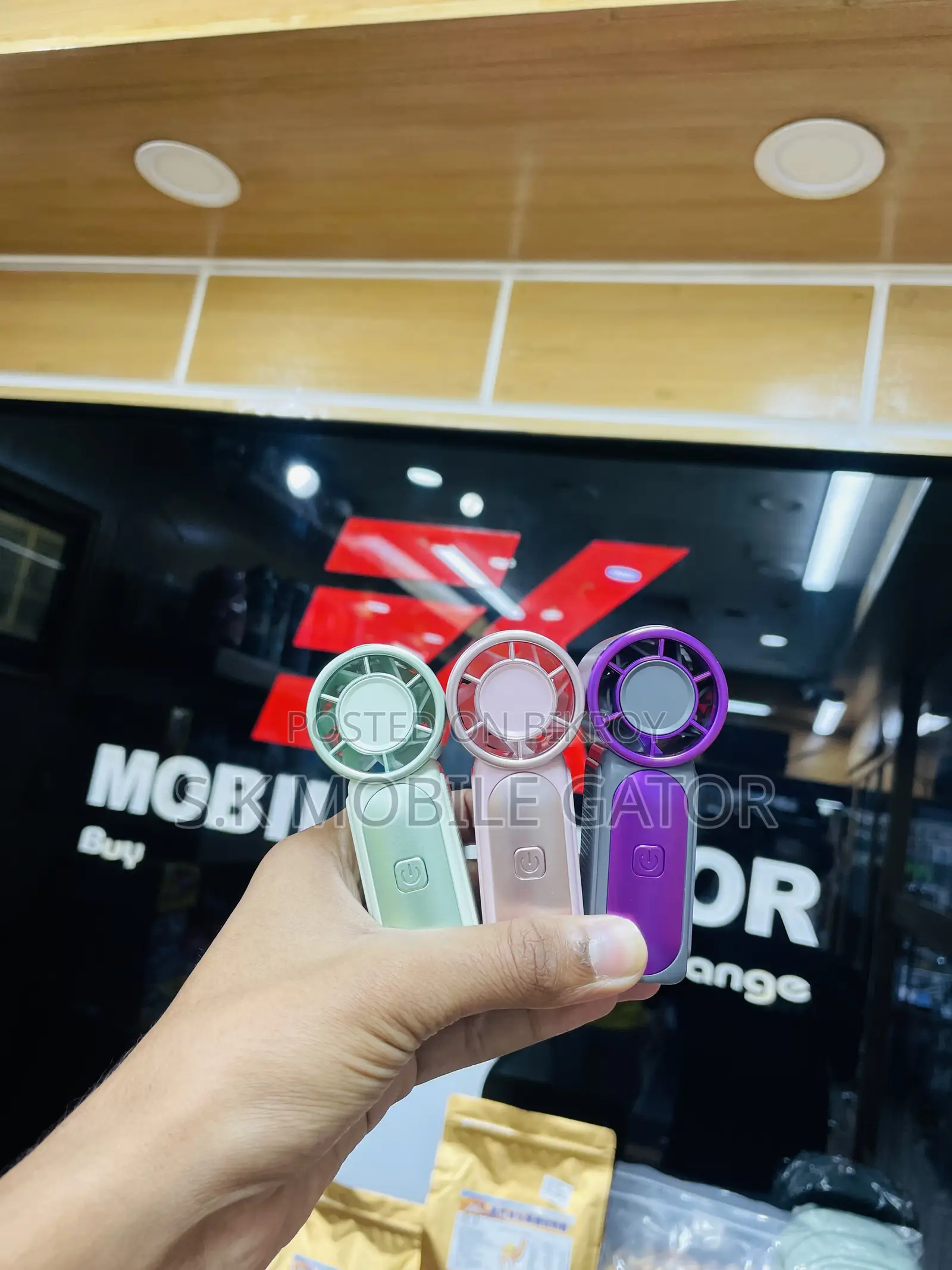 Mini Fan All Colour