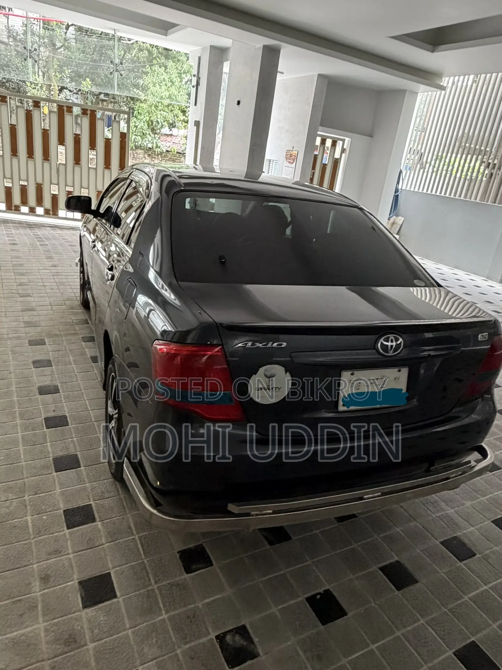 Toyota Axio 2015 Gray