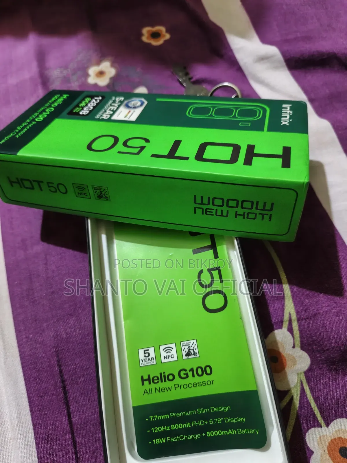 Infinix Hot 50 256 GB Black