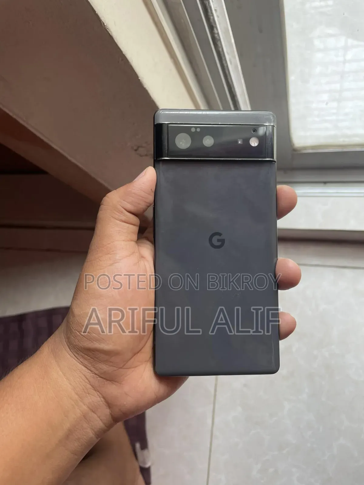 গুগল পিক্সেল ৬ ১২৮ জিবি কালো