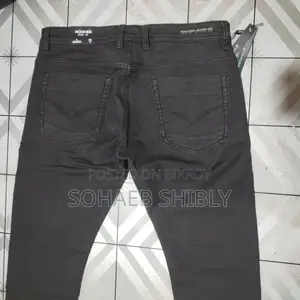 Men's Spandex Over Sized Denim Long Pant