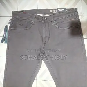 Men's Spandex Over Sized Denim Long Pant