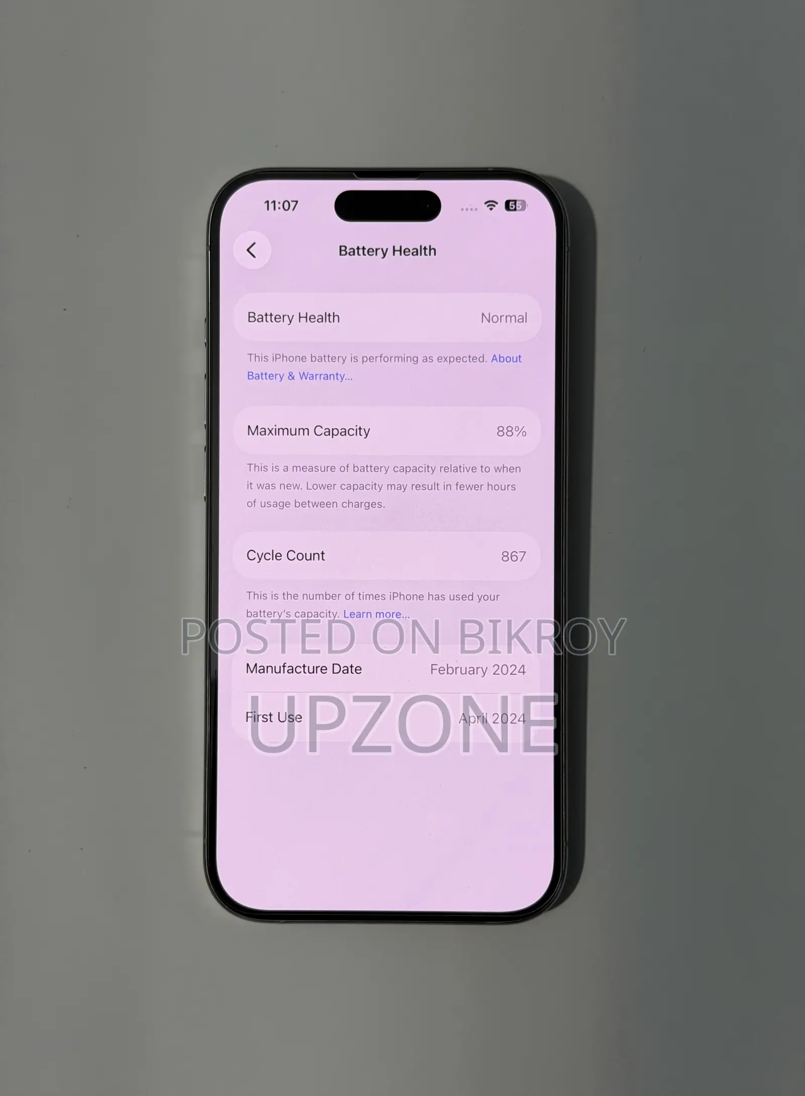 Apple iPhone 15 Pro 128 GB White