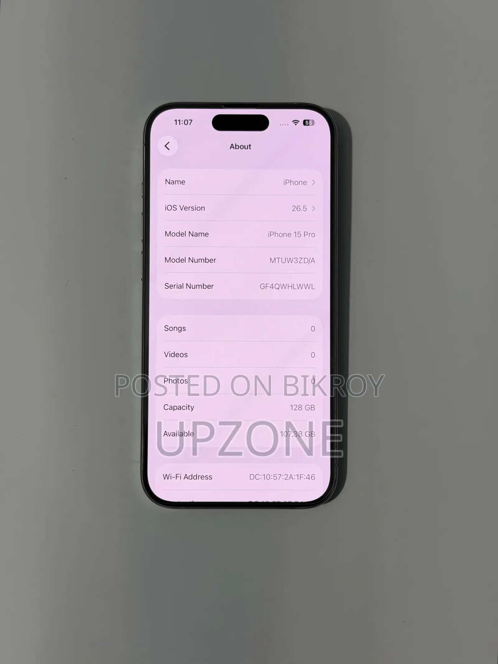 Apple iPhone 15 Pro 128 GB White