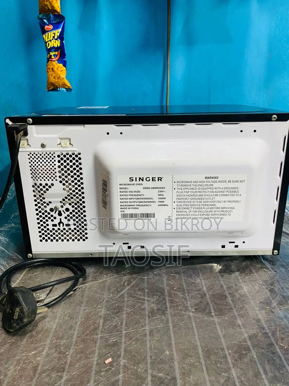 Singer Microwave Oven