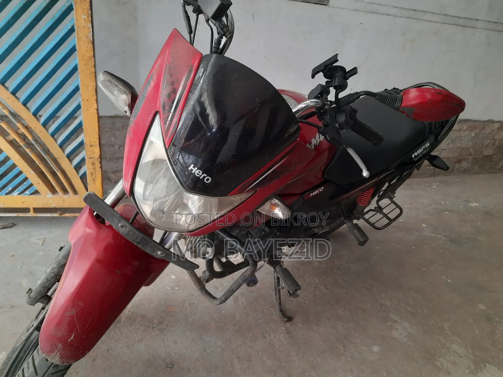 Hero Glamour 2019 Red