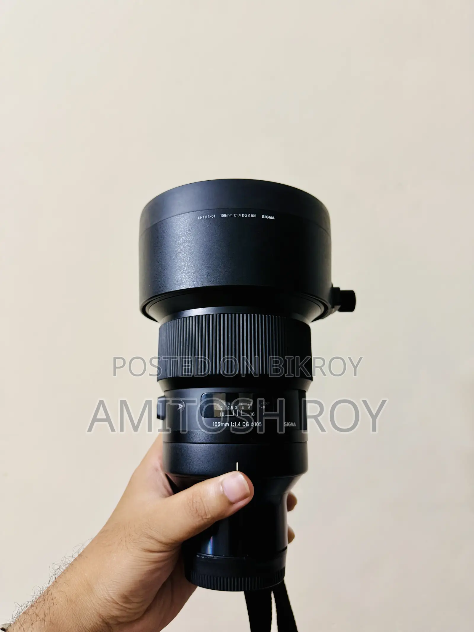 Sigma 105mm F/1.4 Art (Sony E Mount)