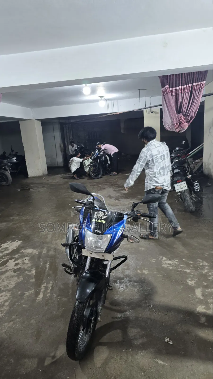 TVS Metro Plus 2017 Blue