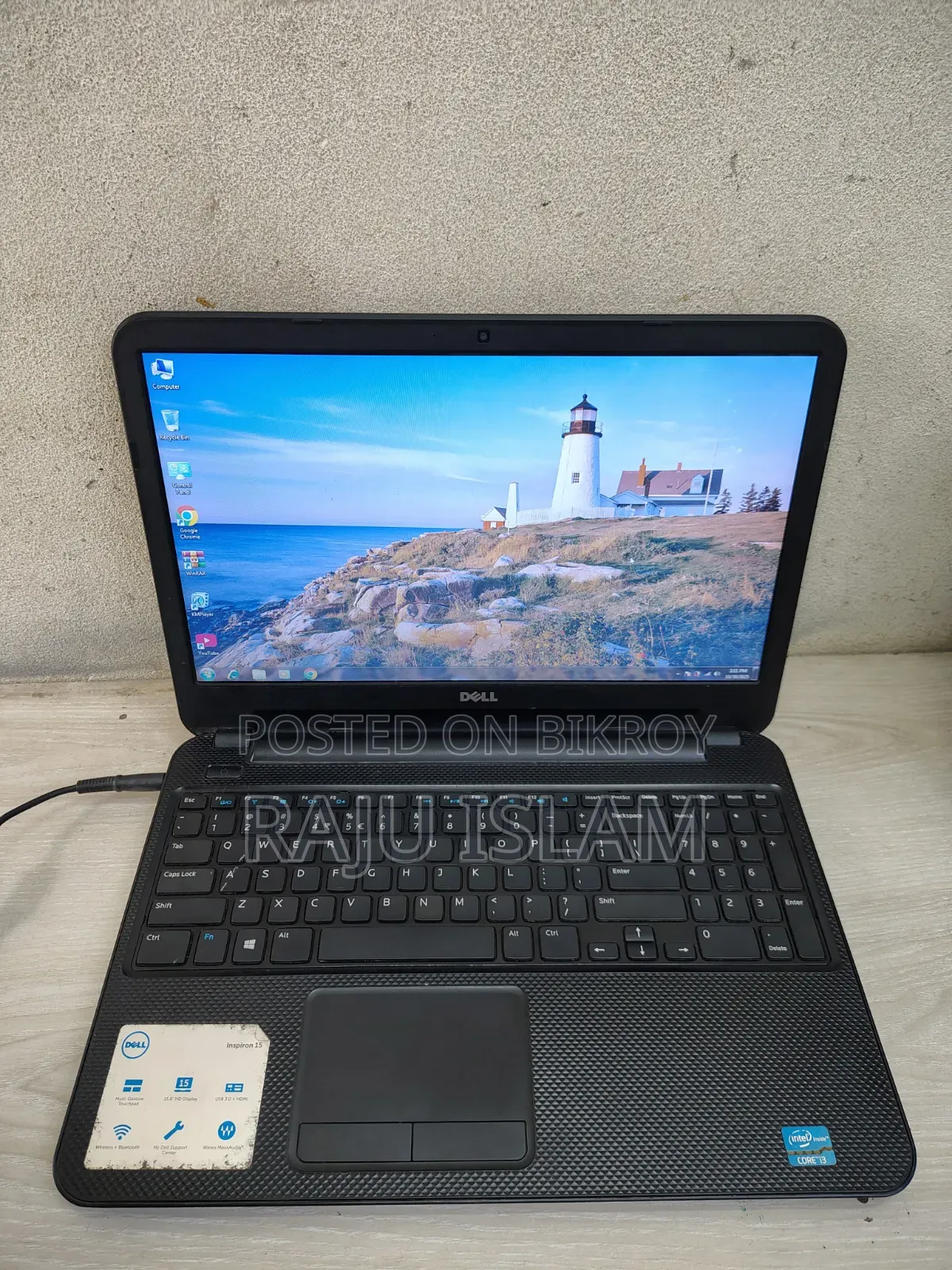 Laptop Dell Inspiron 15 12GB Intel Core I3 HDD 1TB