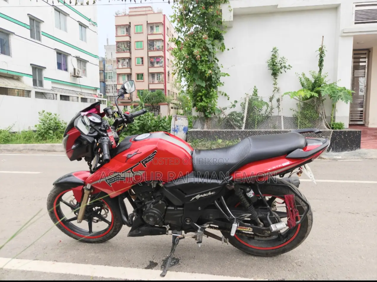TVS Apache RTR 160 2V 2020 Red